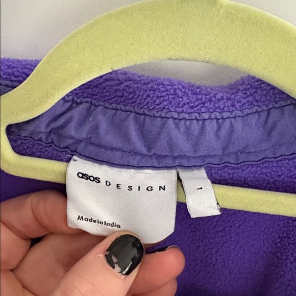 ASOS fleece button down - Picture 2 of 10